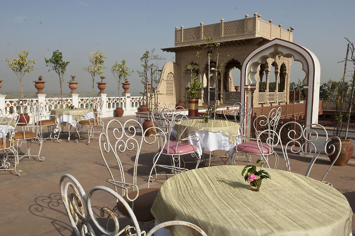 Rooftop terrace garden